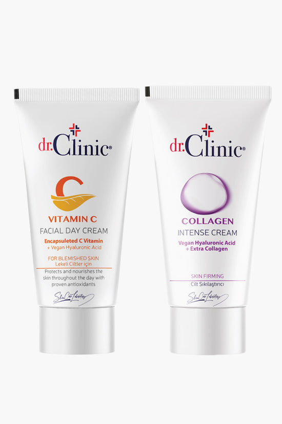 Cream Set (Collagen Intense & Vitamin-C) - Dr.Clinic