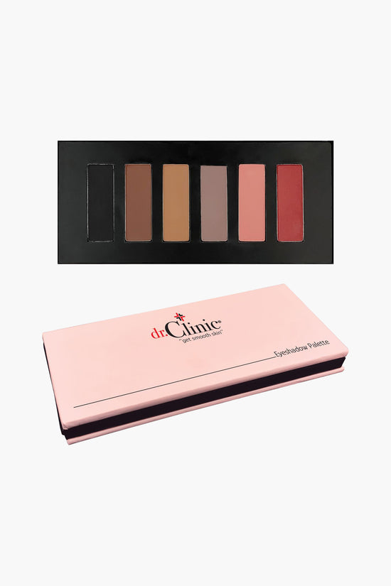 Eyeshadow Palette - 6 Colours (Brown) - Dr.Clinic