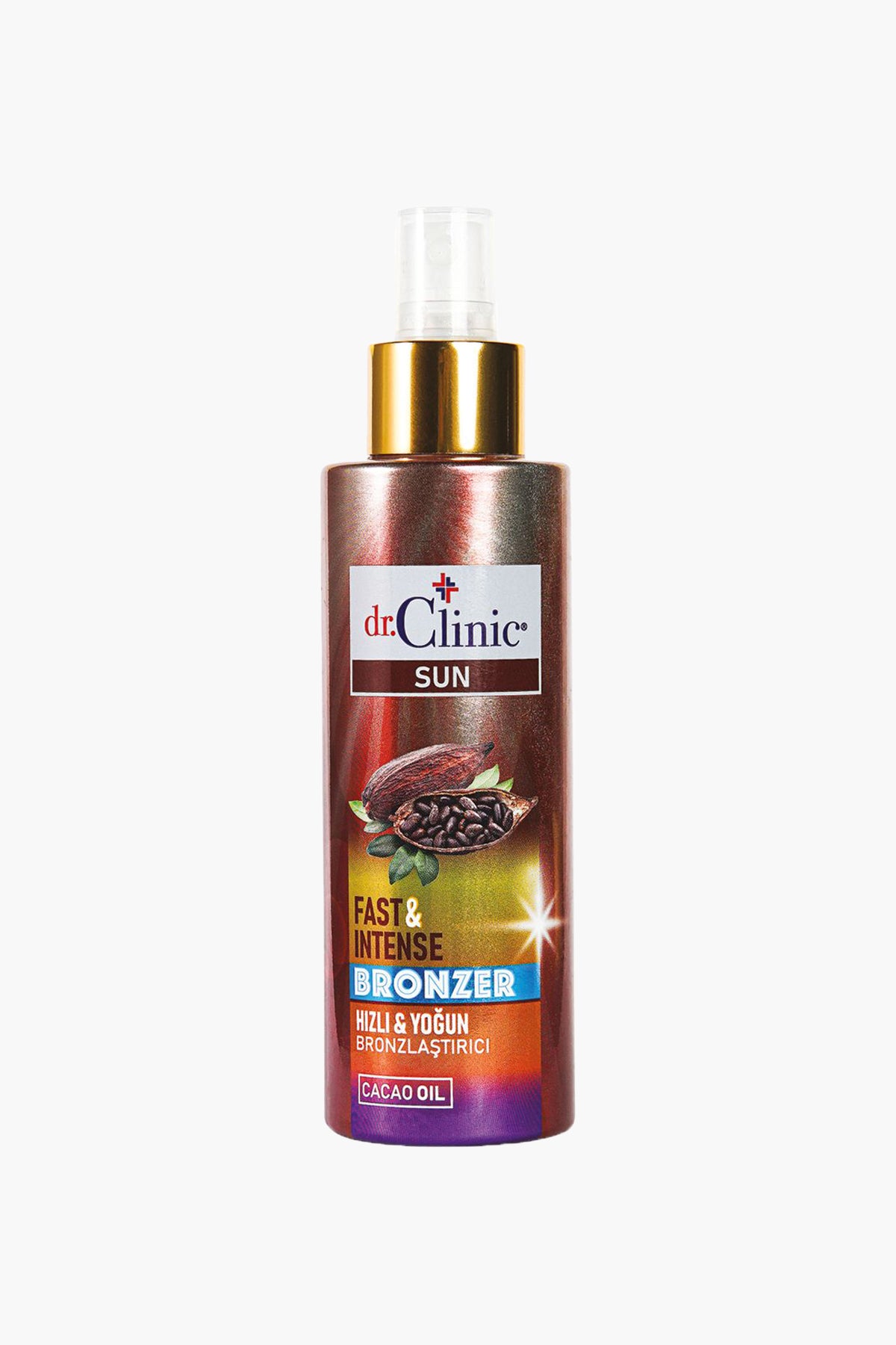 Fast & Intense Bronzer Spray 150 ml - Dr.Clinic