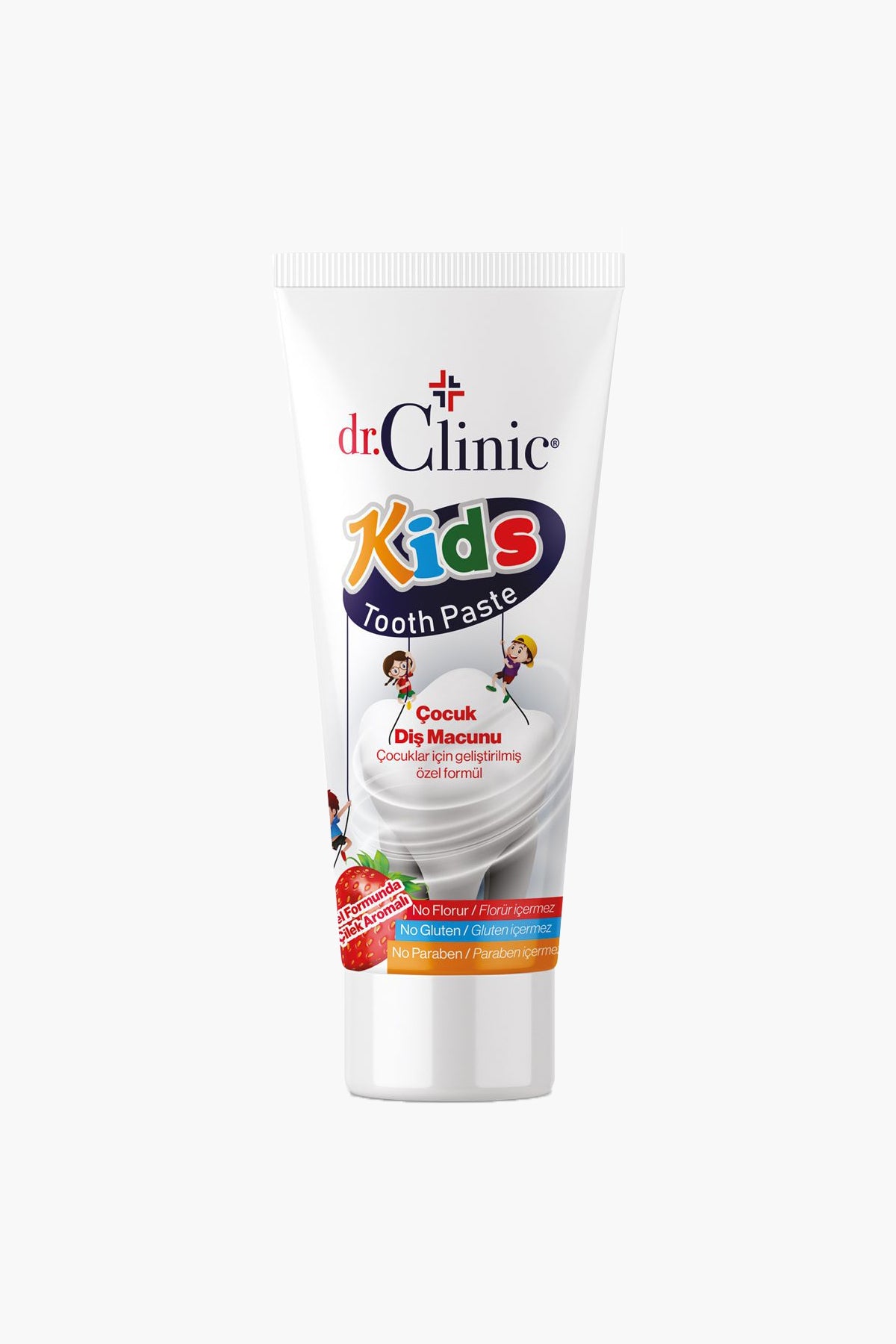 Kids Toothpaste 75 ml / 120 gr - Dr.Clinic