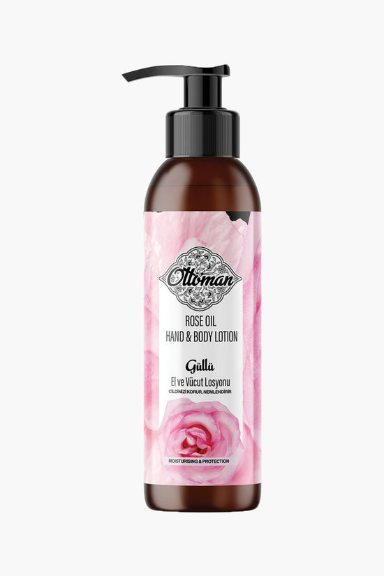 Load image into Gallery viewer, Ottoman Rose Oil Hand and Body Lotion 220 ml - Dr.Clinic
