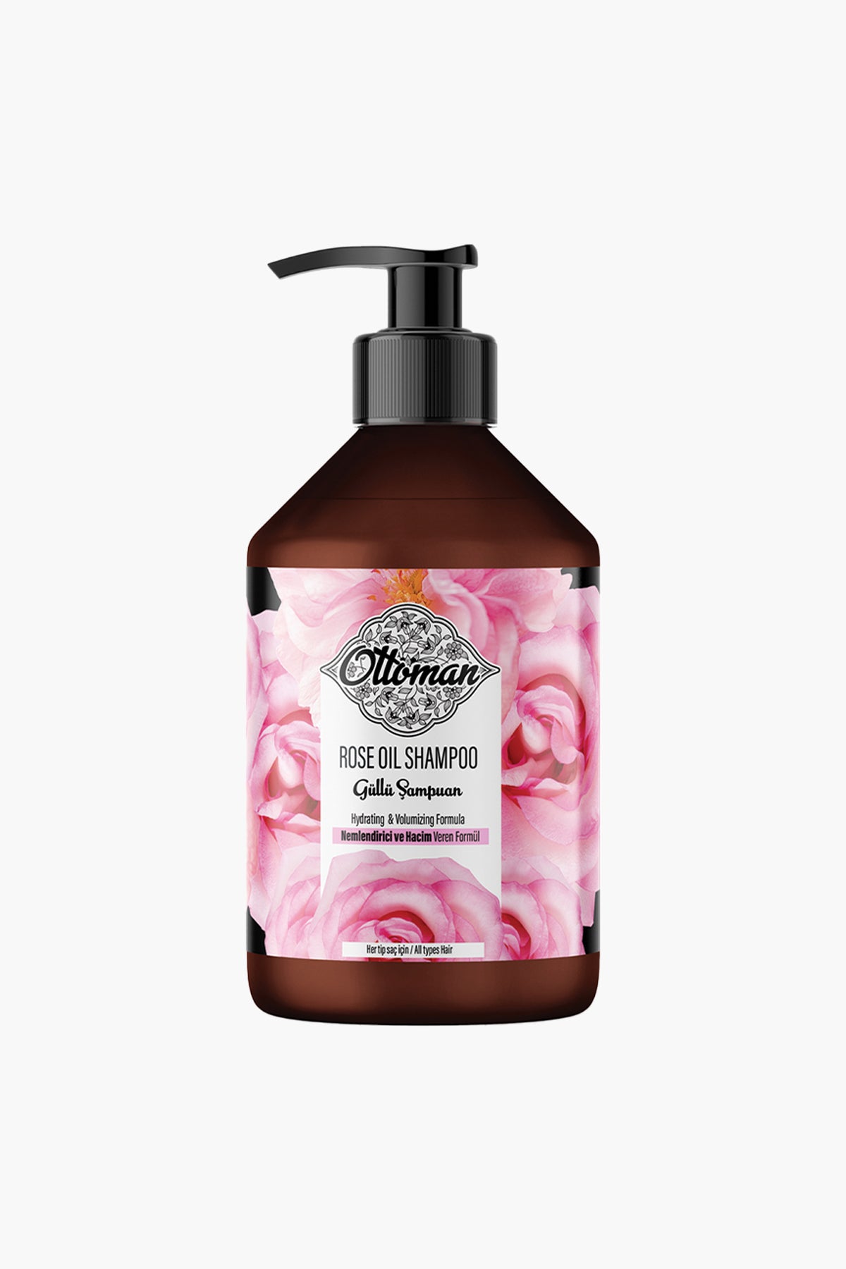 Ottoman Rose Oil Shampoo 500 ml -  Dr.Clinic