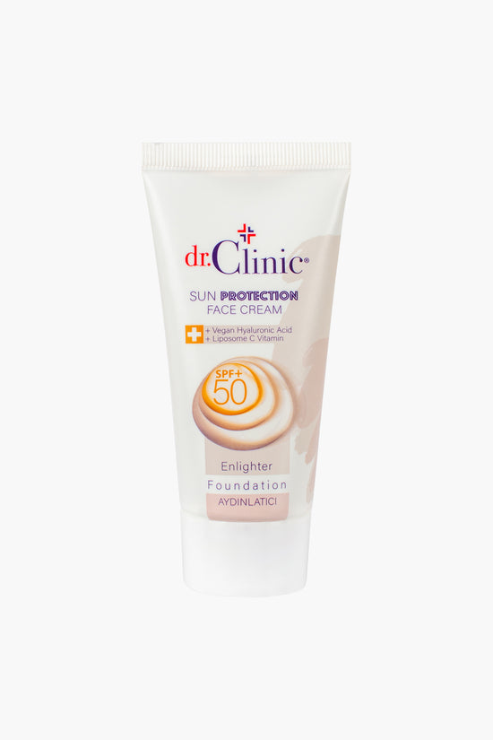 Sun Protection Face Cream Enlighter Foundation - Dr.Clinic
