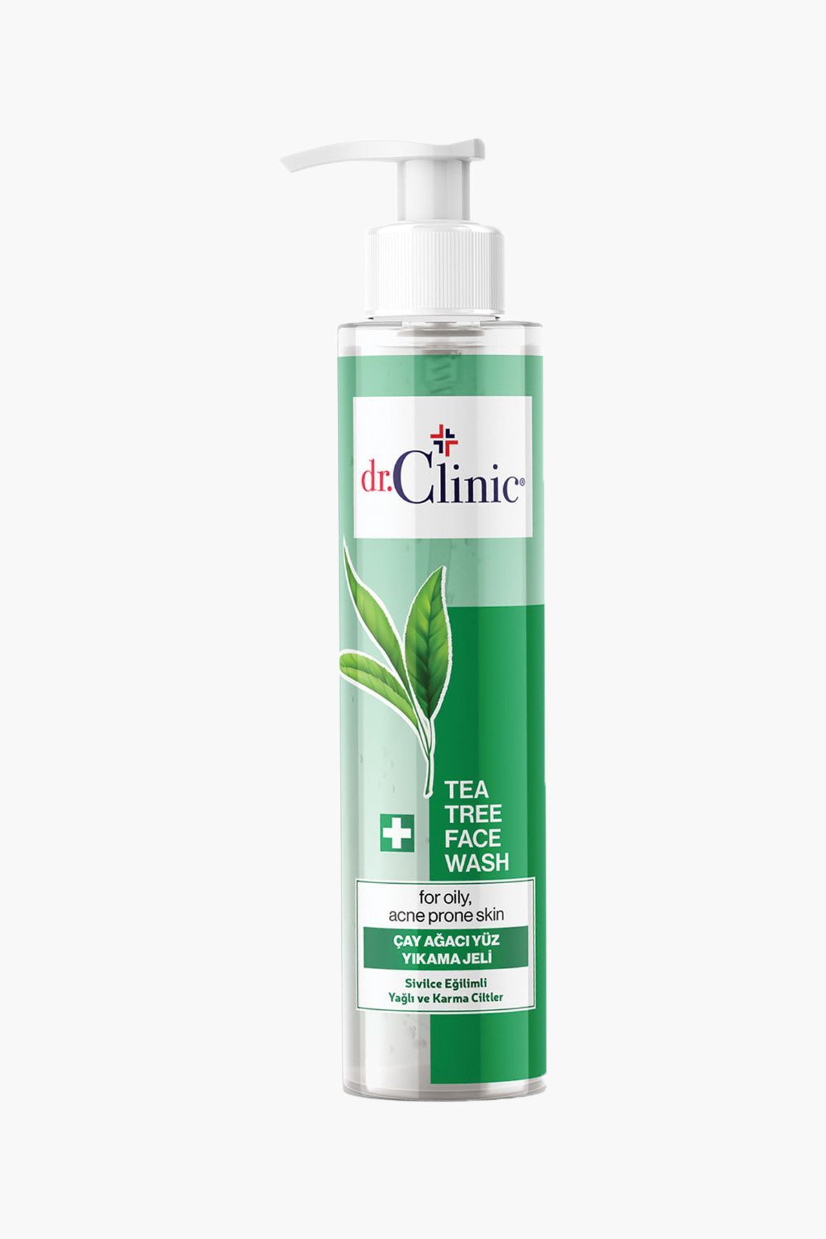 Tea Tree Face Wash Gel 220 ml - Dr.Clinic