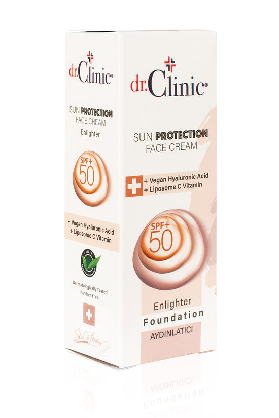 Load image into Gallery viewer, Sun Protection Face Cream Enlighter Foundation - Dr.Clinic

